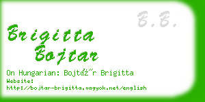 brigitta bojtar business card